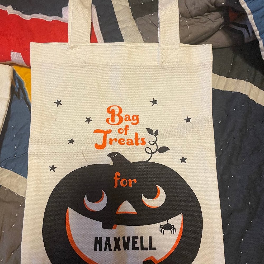 Halloween Trick or Treat Candy bag reusable